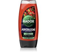 Radox Men Invigorating gel de douche pour homme 3 en 1 225 ml