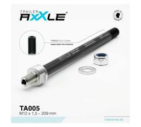 Radoxx Axe Traversant M12x1.5 209 Mm
