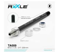 Radoxx Axe Traversant M12x1.75 217-229 Mm