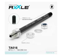 Radoxx M12x1.0 194-200 Mm Through Axle Argenté