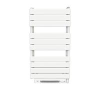 Radson Muna E T Radiateur électrique 120,5x50cm avec souffleur 1700 watt blanc MUED0512ELT