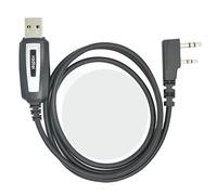 radtel Câble de programmation USB pour talkie-walkie RT-490, RT-470, RT-470X, RT-493, RT-900, compatible RT12, RT-890, RT-910B, RT-860, RT-920 Walkie Talkie