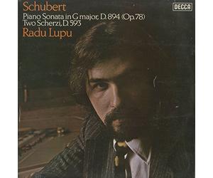 Radu Lupu - Franz Schubert - シューベルト：ピアノ・ソナタ18番Op.78，2つのスケルツォD.593