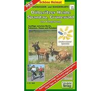 Radwander- Und Wanderkarte Döberitzer Heide, Spandau, Grunewald Und Umgebung