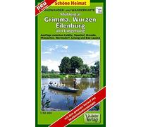 Radwander- Und Wanderkarte Muldental, Grimma, Wurzen, Eilenburg Und Umgebung 1 : 50 000