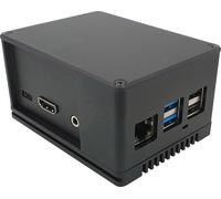 Radxa RockPi_GH_PROHP_SW Boîtier pour ordinateur monocarte Convient pour (kits de développement): Rock Pi noir