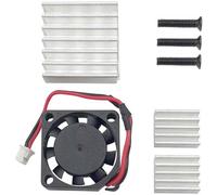 Radxa RockPi4C+_Heat-Set Refroidisseur Convient pour (kits de développement): Rock Pi noir