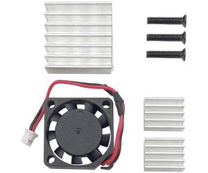 Radxa RockPi4C+_Heat-Set Refroidisseur Convient pour (kits de développement): Rock Pi noir