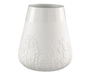 Räder - Accueil Vase poésie - Fleur - Porcelaine Hauteur 26 cm Diamètre 15 cm