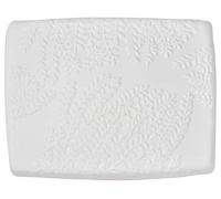 Räder - Beurrier Porcelaine Blanc, 13 x 6 x 10 cm