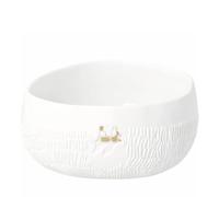 Räder Bol design « Mach mal Pause » - Histoires d'images - Bol en porcelaine de qualité supérieure avec relief prairie et décalcomanie dorée - Bol élégant de 13 cm - Cadeau pour la pleine conscience