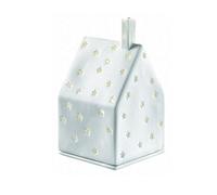 Räder - Chandelier de Noël en Porcelaine Blanc, Motif Étoile, 7 x 7 x 10 cm