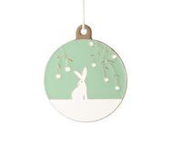 Räder Décoration d'hiver en forme de lapin