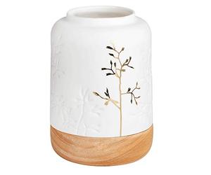 Räder Diffuseur d'ambiance Set-69222 Poubelle à Pédale Plastique Noir Hauteur 13 cm Diamètre 9 cm