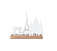 Räder [DL] Objet lumineux silhouette de ville Paris 25 x 9,5 x 23 cm