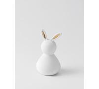 Räder Lapin en porcelaine avec oreilles dorées pour femme