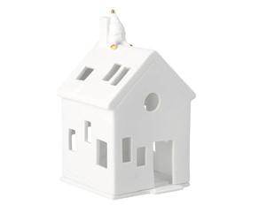 Räder Maison de village en porcelaine - Père Noël attendant Rudolf