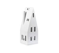 Räder Maison Lumineuse - Toit Pointu en Porcelaine - 20 cm - Blanc