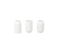 RAEDER Minivases Set 3 pièces Constellation Blanc blanc