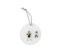Räder Pendentif en verre Bataille de boules de neige