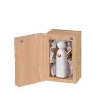 Räder Petit Ange à emporter, Porcelaine avec décoration dorée, Bois, Transparent, Environ 5 x 4 x 2,5 cm