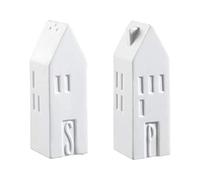 Räder Poesie et Table 11893 Salière et poivrière en porcelaine Blanc 3 x 3 x 9 cm