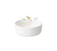 RAEDER Schale en porcelaine VOGELSCHWARM 12x6cm Blanc blanc