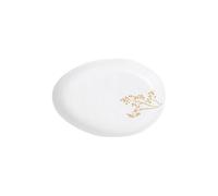 RAEDER Schale GOLDZWEIG 19,8x14cm Blanc blanc