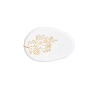 RAEDER Schale GOLDZWEIG 28,5x20cm Blanc blanc