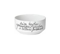 RAEDER Schale Häppchenweise Enjoy together blanc