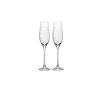 RAEDER Set de 2 verres à champagne cœurs