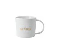 RAEDER Tasse - Tasse de poésie 320ml Sunday Morning blanc