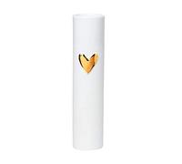 Räder Vase en forme de cœur doré