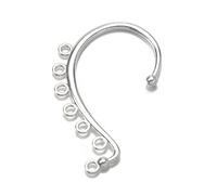 RAEF 10 pièces 36x60mm Or français Levier Boucles d'oreilles paramètres avec 7 Trous Crochets d'oreille Base pour Bricolage Faire des Femmes Boucles d'oreilles Accessoires