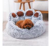 RAEF Lit pour Chien et Chat, canapé pour Animaux de Compagnie, en Forme de Patte d'ours, Confortable et Confortable, pour Petits, Moyens et Grands, Coussin Doux et Moelleux, lit pour Chien