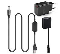 Raeisusp BLH-1 Batterie factice BLH1 Coupleur DC Câble USB pour Olympus E-M1 Mark II E-M1 Mark III EM1 X