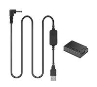 Raeisusp Câble USB CA-PS700 LC-E17 + Coupleur CC DR-E17 Batterie Factice pour Canon EOS M3 M5 M6 M6 Mark II