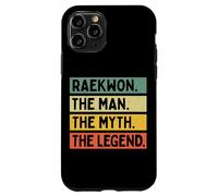 Raekwon The Man The Myth The Legend Citation Humoristique personnalisée Coque pour iPhone 11 Pro