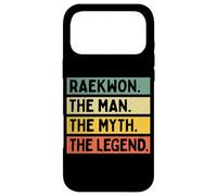 Raekwon The Man The Myth The Legend Citation Humoristique personnalisée Coque pour iPhone 17 Pro Max