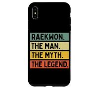 Raekwon The Man The Myth The Legend Citation Humoristique personnalisée Coque pour iPhone XS Max
