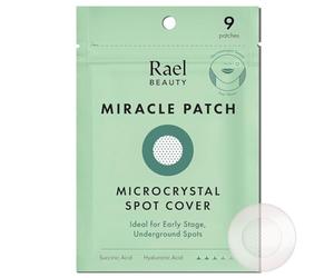 Rael Patch Anti Bouton Microcrystal - Skincare Coreen, Micro Aiguilles Dart, Acne Pimple Patches pour les Premiers Stades, Hydrocolloïdes Avec Huile Tea Tree, Vegan, Sans Cruauté (9 Patchs)