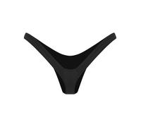 Raenseen Perizoma Femme Tanga Tback Gstring Culotte Brésilienne Slip Mini Bikini Briefs Culotte String Mutandine Plage Natation Piscine Privée Lingerie Sousvêtements Noir M