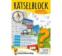 Rätselblock ab 11 Jahre : Bunter Rätselspaß für Kinder - Logicals, Kreuzworträtsel, Sudoku, Konzentrationstraining