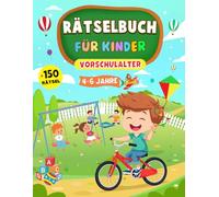 Rätselbuch Kinder Ab 4-6 Jahre: kindergartenblock, Beschäftigung und Rätsel - Malen, Labyrinthe, Finde die Unterschiede, Verbinde die Punkte, Malen ... mehr! | Spielbuch für Mädchen und Jungen