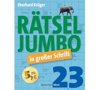 Rätseljumbo in großer Schrift 23