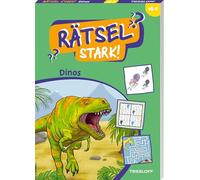 Rätselstark. Dinos: Bunter Rätselblock ab 6 Jahren