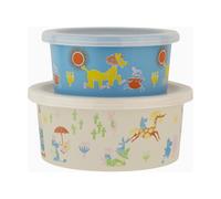 Rätt Start Snackbox Mumin 80 2 pièces Beige-bleu