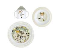 Rätt Start Vaisselle Pippi Cirkus. 3 pièces Multi