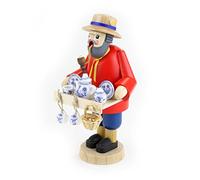 Räuchermann 26222 Richard Glässer Seiffen Rauchmann Distributeur de Porcelaine