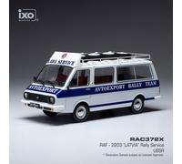 Raf 2203 Lettonie Rallye Service URSS 1:43 modèles IXO